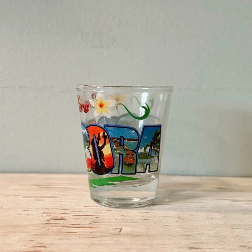 Bora Bora Shot Glass | Souvenir Collectible Barware
